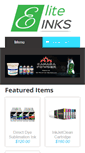 Mobile Screenshot of eliteinks.com